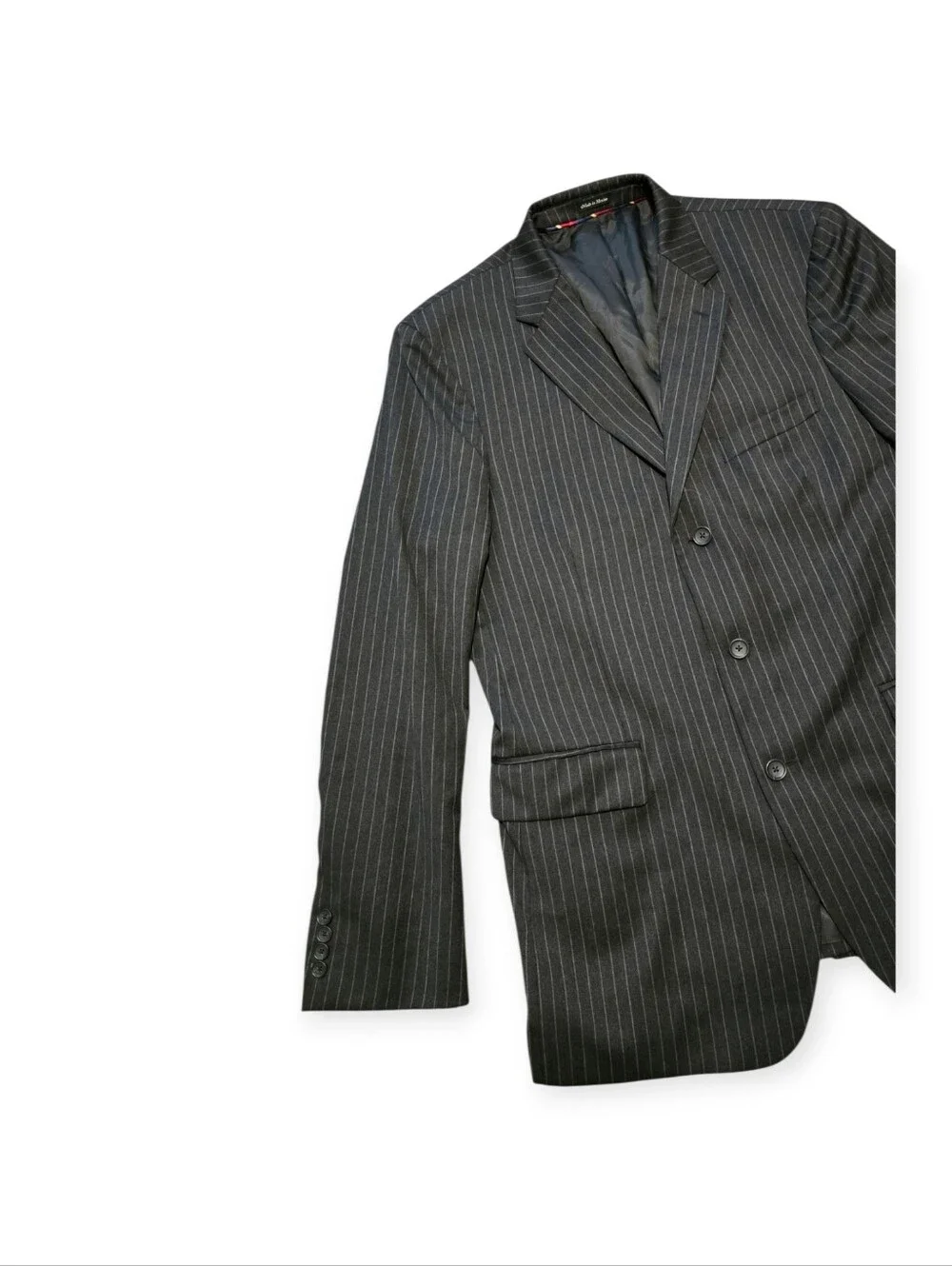 J. CREW Pinstripe Mens Blazer 44L